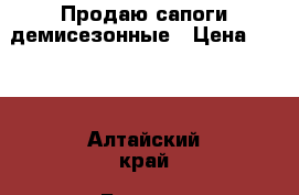 Продаю сапоги демисезонные › Цена ­ 400 - Алтайский край, Барнаул г. Дети и материнство » Детская одежда и обувь   . Алтайский край